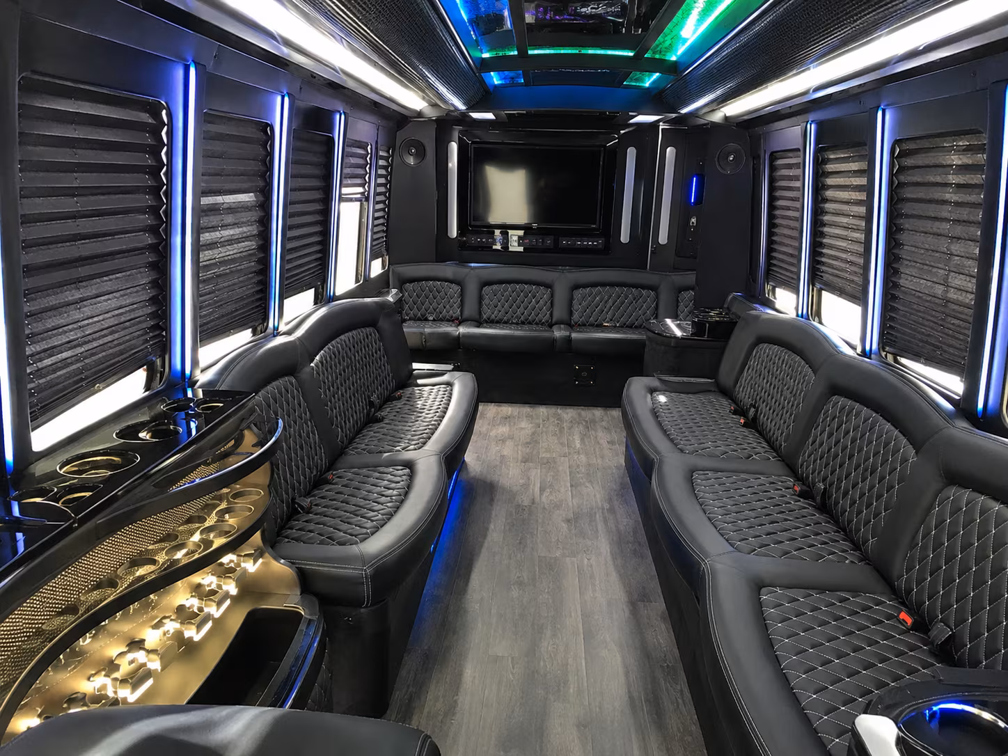 concert venues redlands party bus rental
