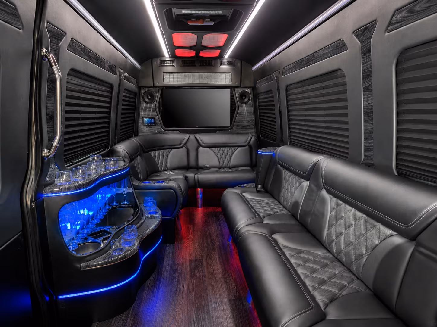 redlands 18 passenger party bus