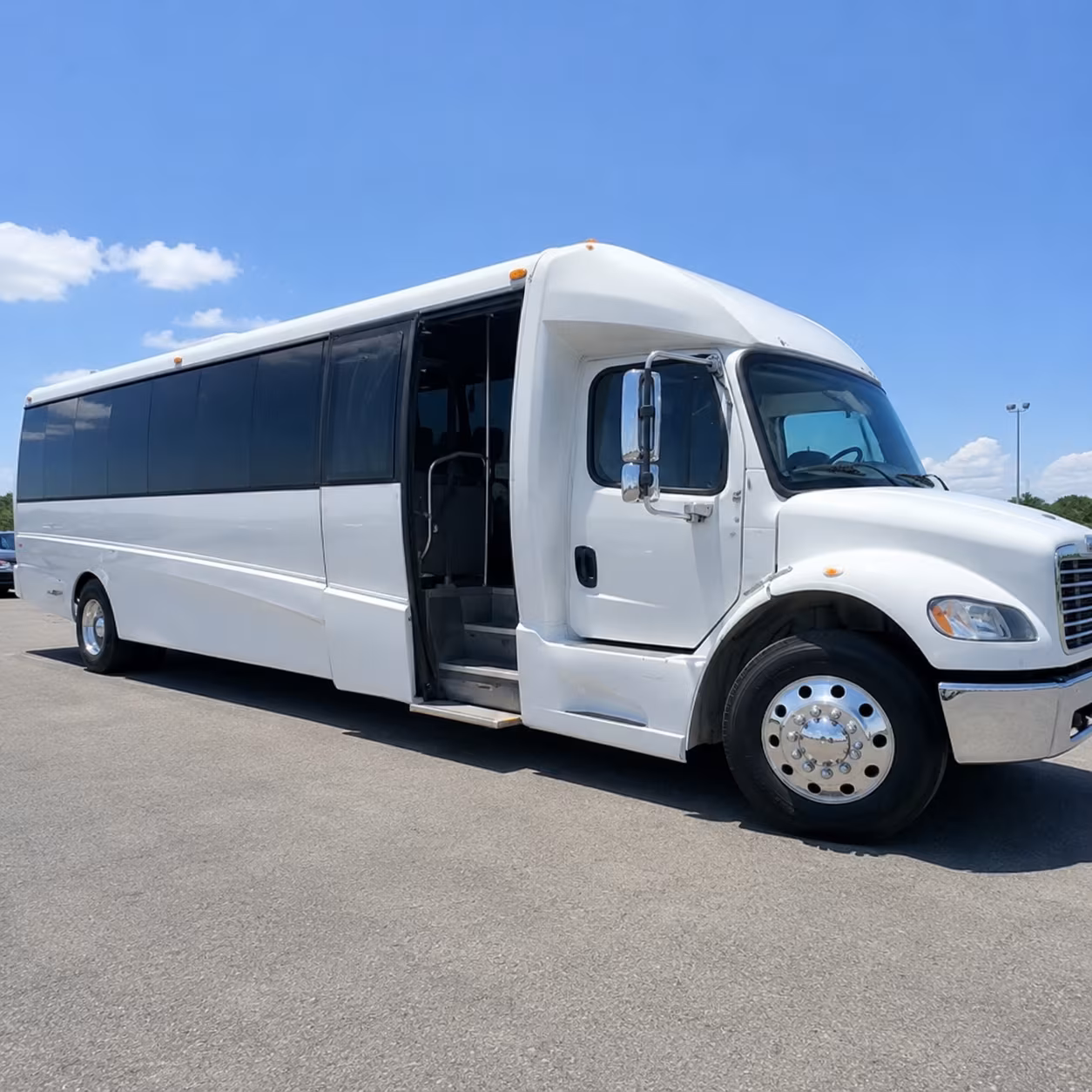 redlands airport transportation onboard seating