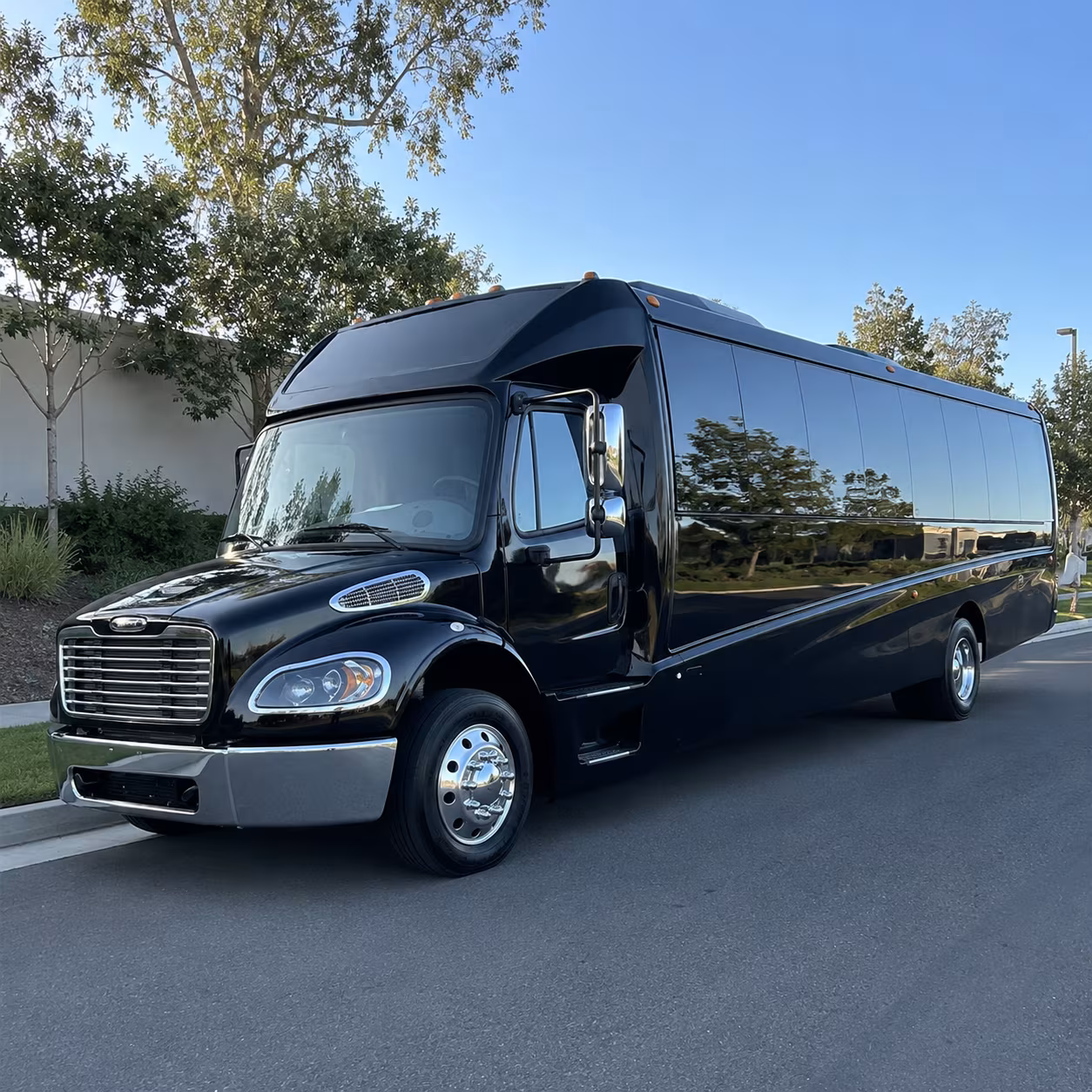 redlands long distance transportation onboard seating