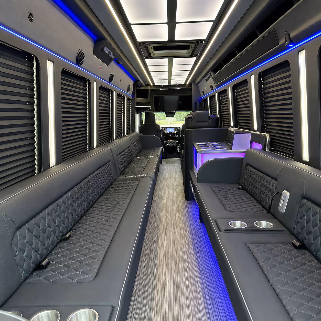 redlands party bus inside