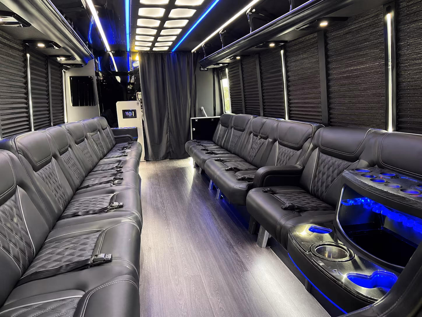 sporting event party bus rental