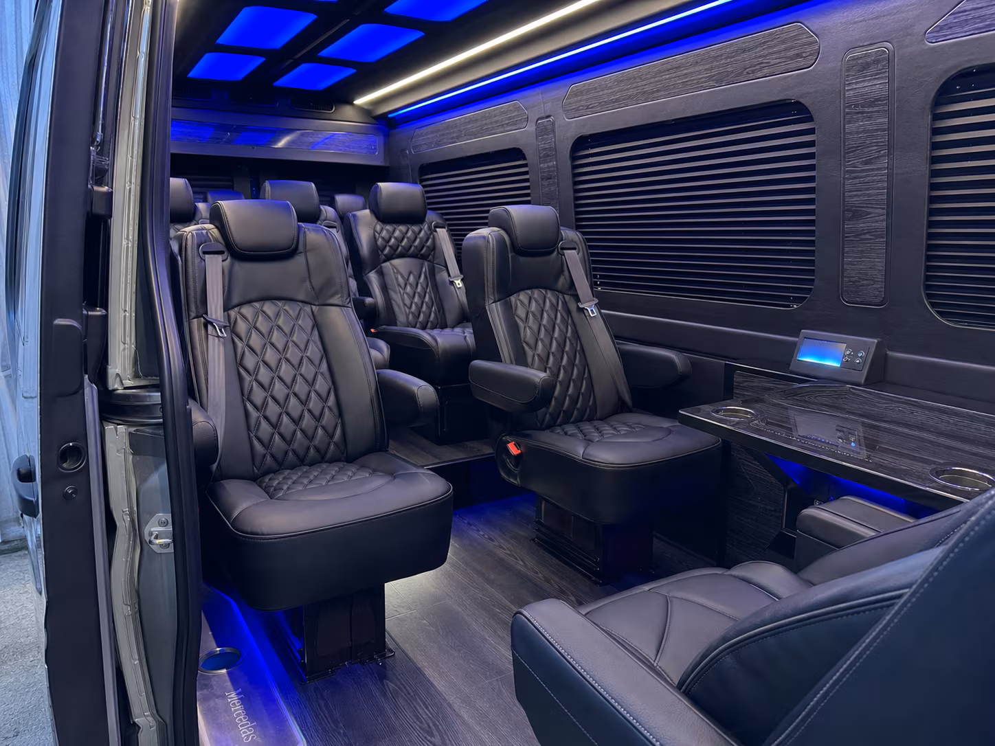 sprinter van transportation for groups and events across redlands