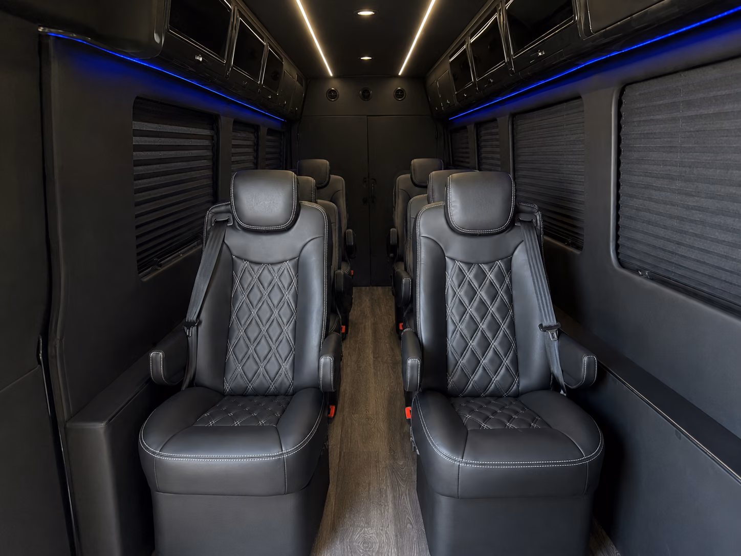 sprinter van with driver interior