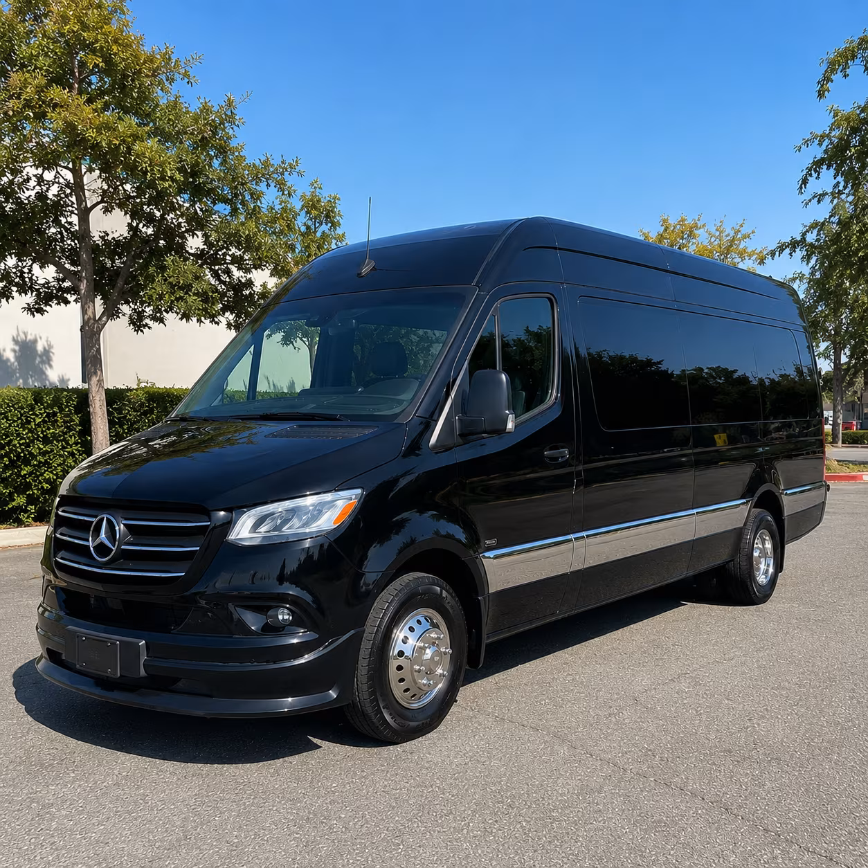 sprinter vans and party buses for small group wine tours near redlands