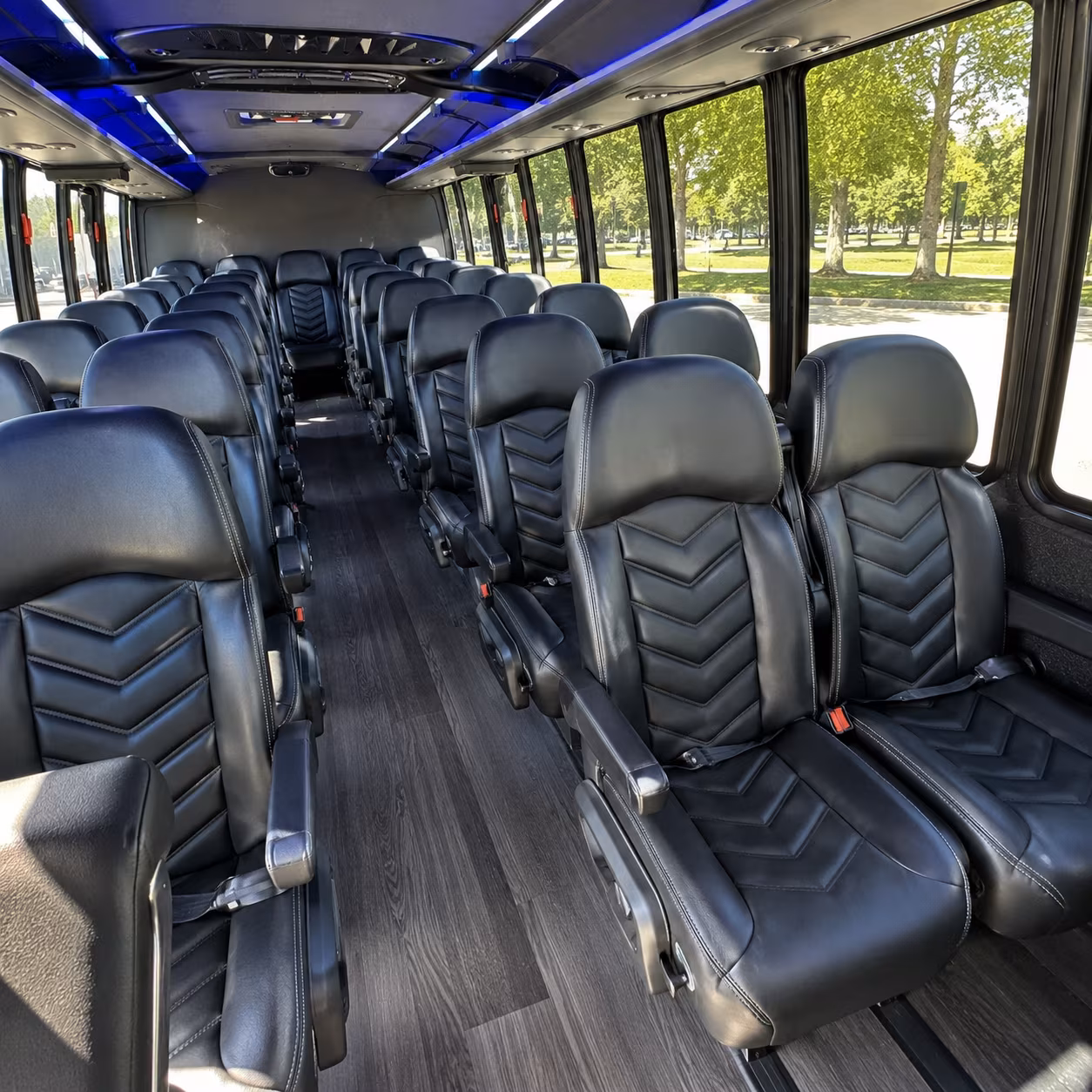 what kind of bus am i looking for and how does that change the price in redlands
